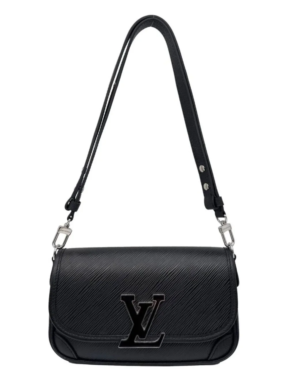 Louis Vuitton  Buci Epi Leather Shoulder Bag Black